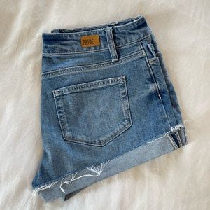 Paige Premium Denim Shorts. Size 26